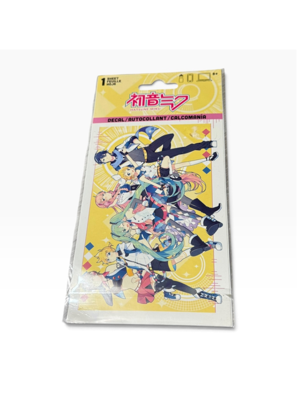Y2k Hatsune Miku Crypton Future Media Sticker Decal Rare Anime Collectible Manga